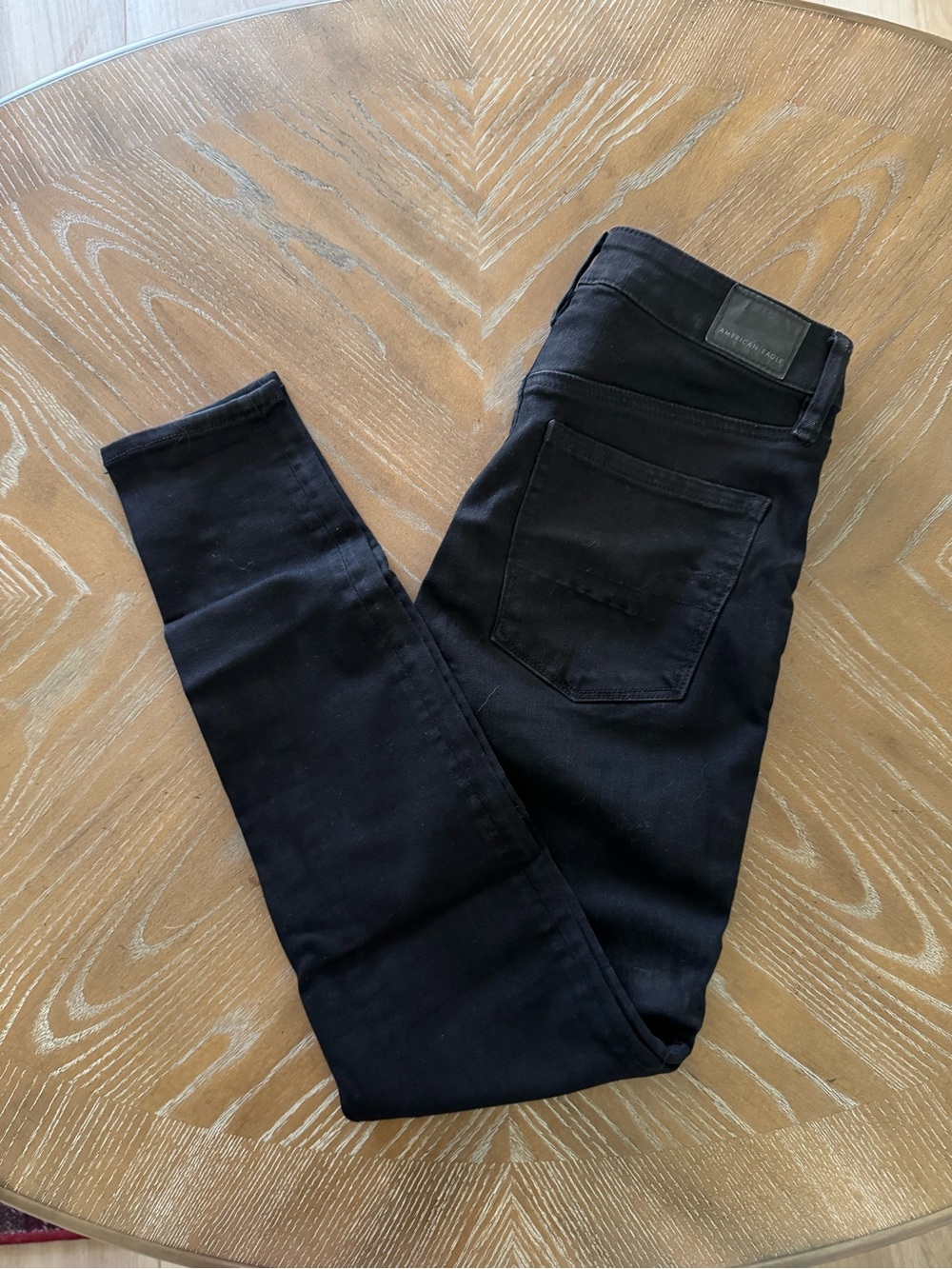 Women’s American Eagle High Rise Black Skinny Jeans